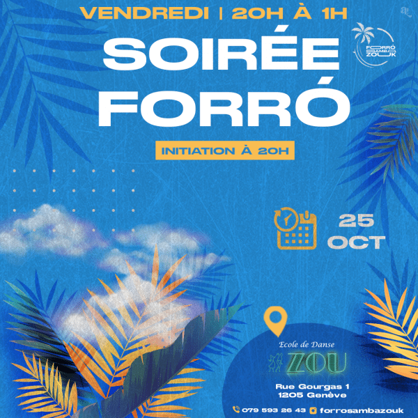 Vendredi 25 Octobre – Soirée Forró